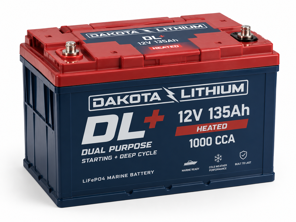 Dakota Lithium DL+ 12V 135Ah marine battery