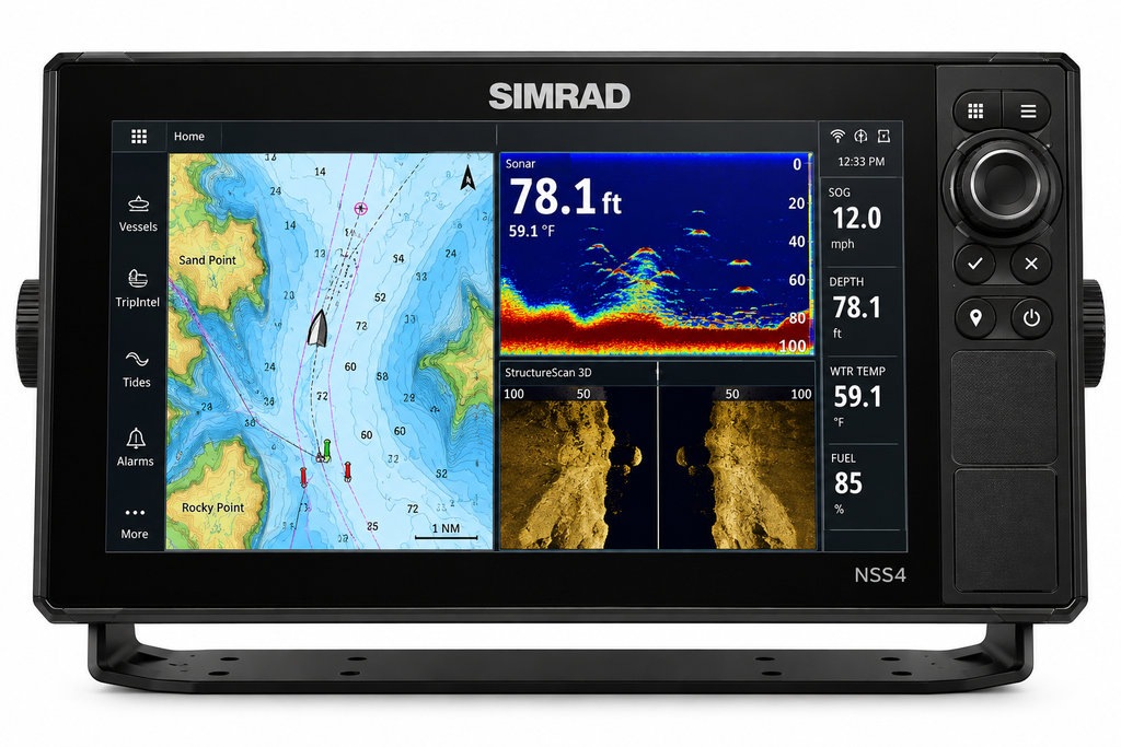 Simrad NSS 4 marine GPS chartplotter
